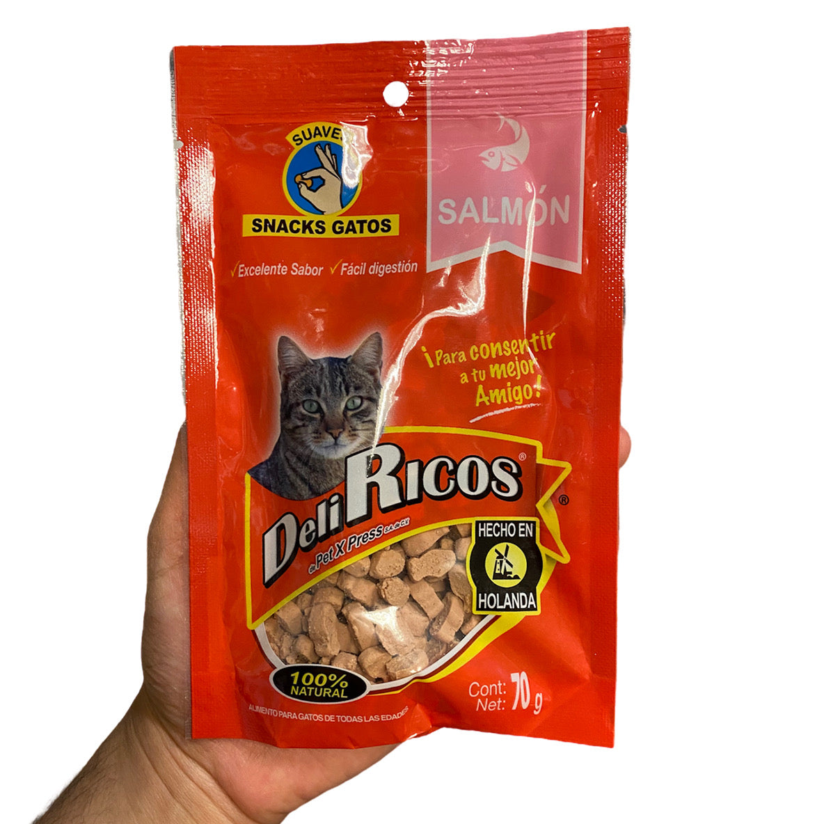 Deliricos Premios Para Gato Bolsa 70g