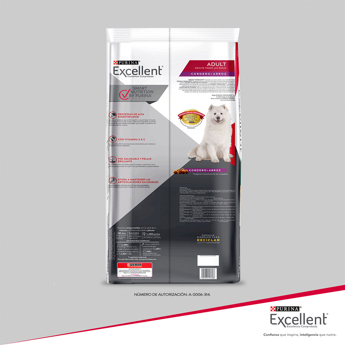 Purina Excellent Adulto Cordero