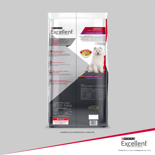 Purina Excellent Adulto Cordero