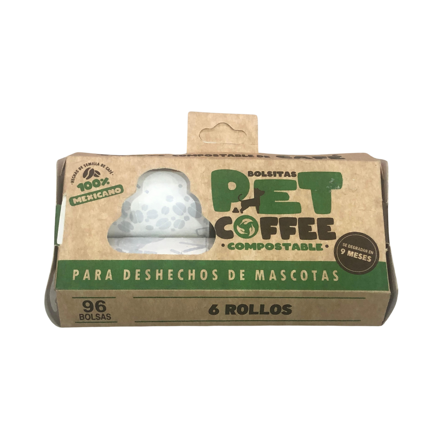 Bolsas compostables de café 6 rollos