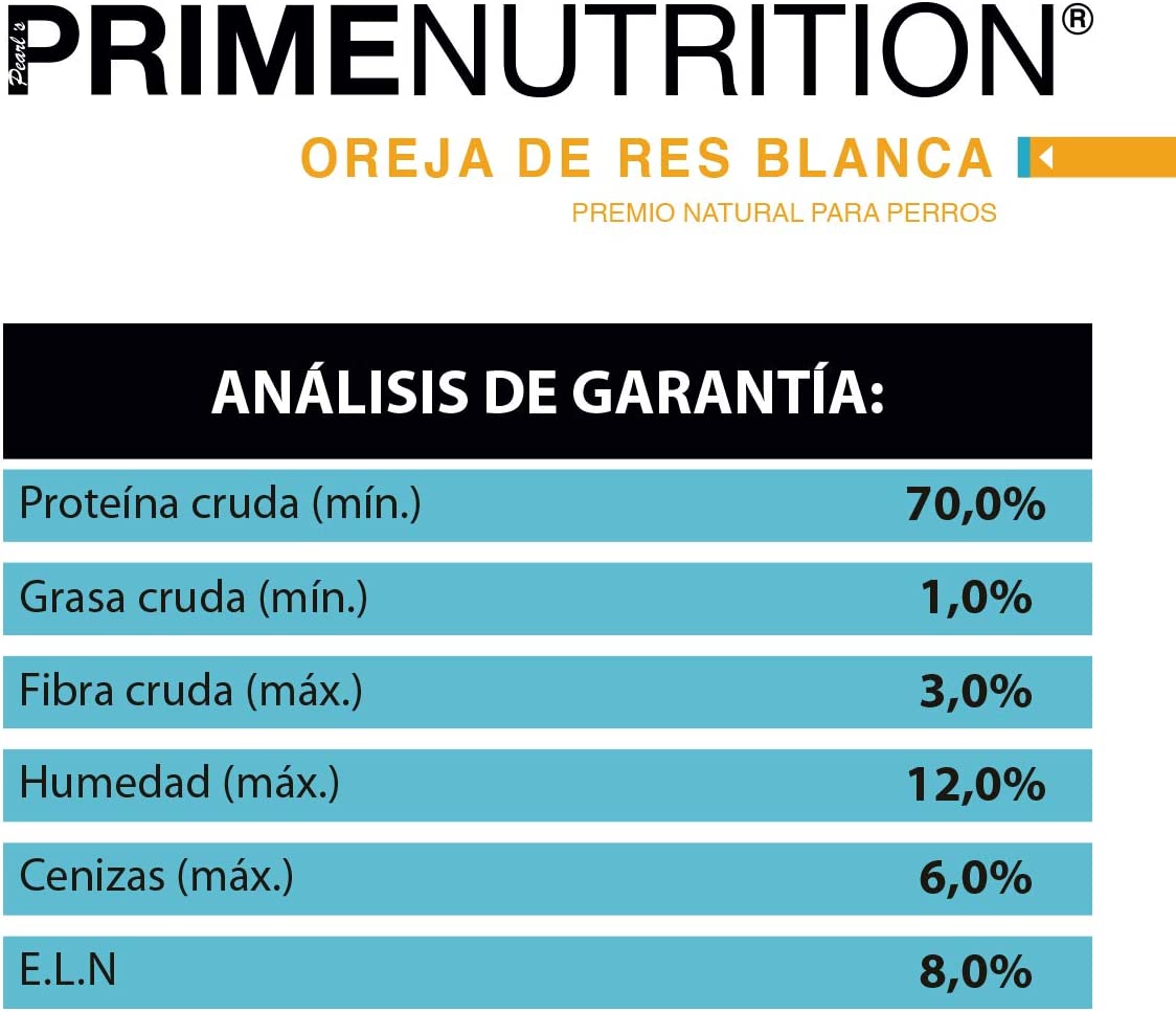 Oreja de Res Blanca Pearls Prime Nutrition