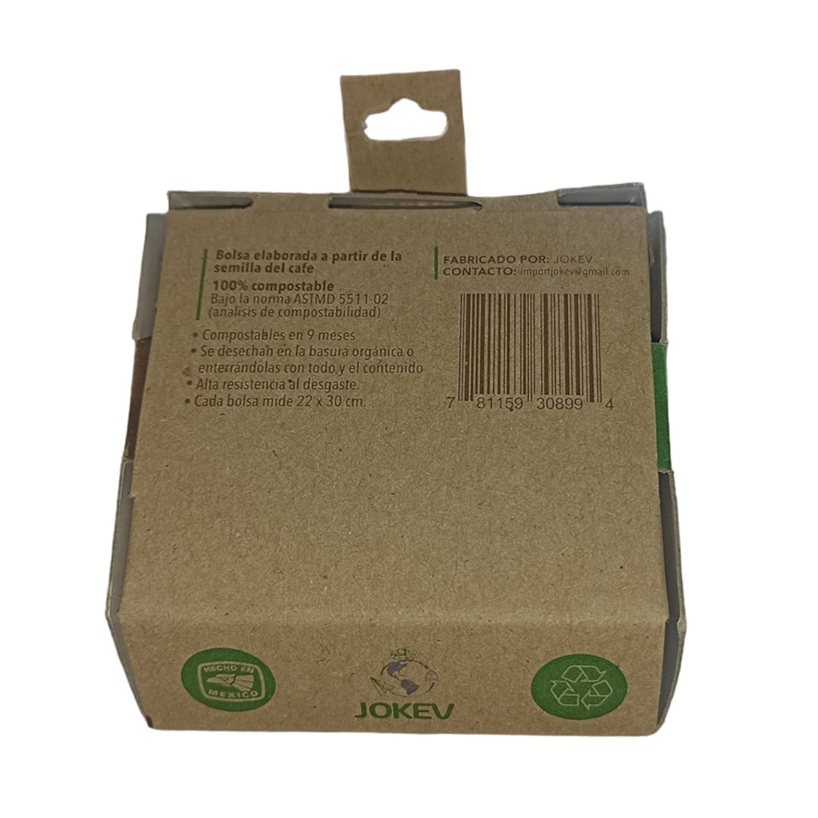 Bolsas compostables de café 3 rollos