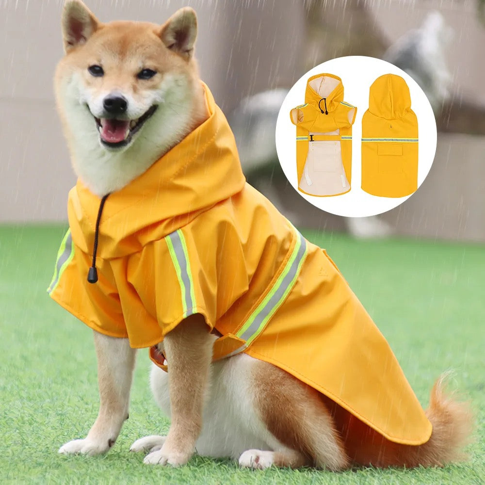 Impermeable con capucha