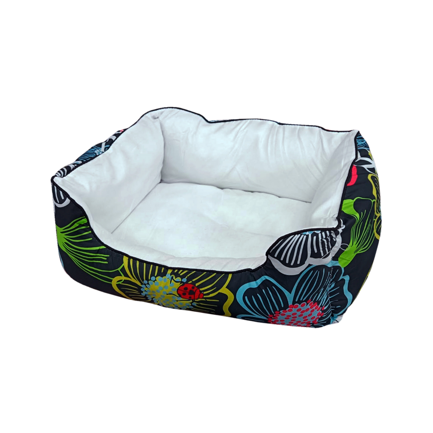 Cama estampado tropical