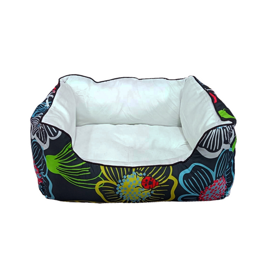 Cama estampado tropical