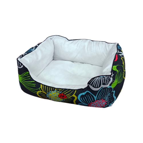 Cama estampado tropical