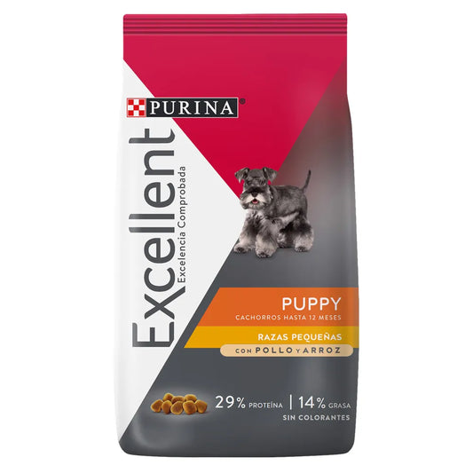 Purina Excellent Cachorro Pollo y Arroz Razas Pequeñas