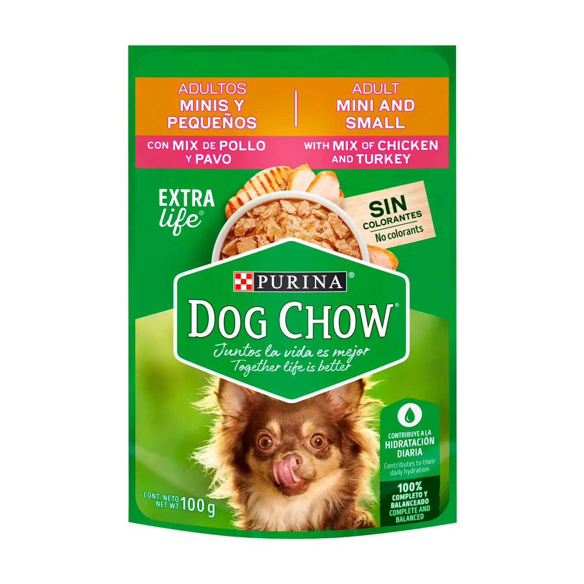 Dog Chow Pouch Adulto Raza Pequeña