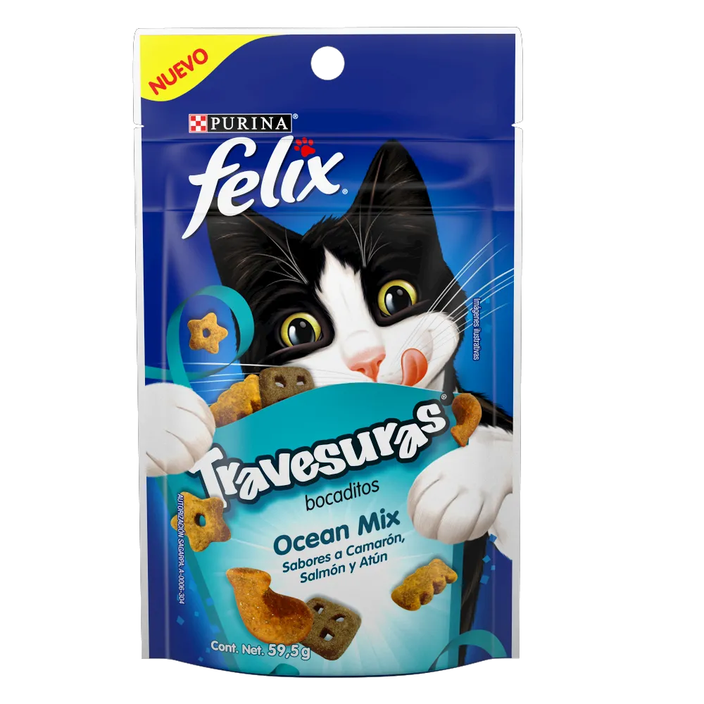 Felix Travesuras Pty Mix Bchsd Smp 59.5g