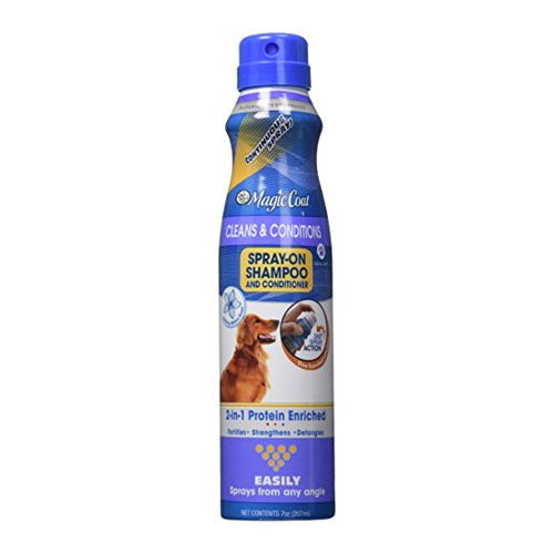 Shampoo y acondicionador spray 2 en 1