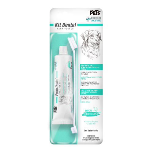 Kit dental antisarro para perros