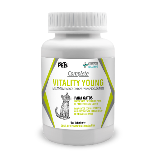 Complete vitality young para gatos