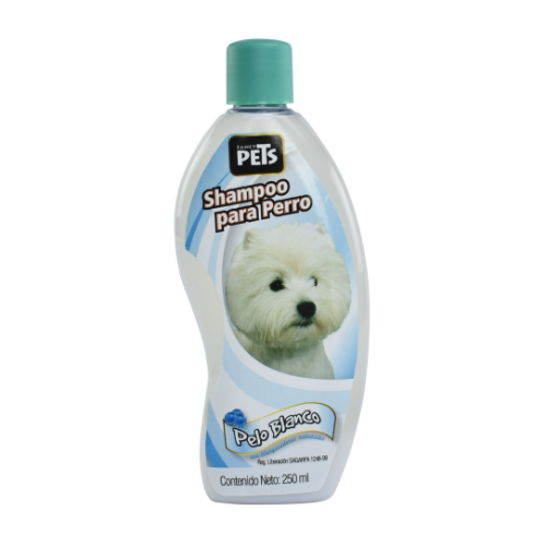 Shampoo pelo blanco