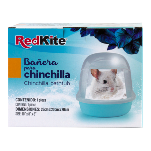 Bañera para chinchillas