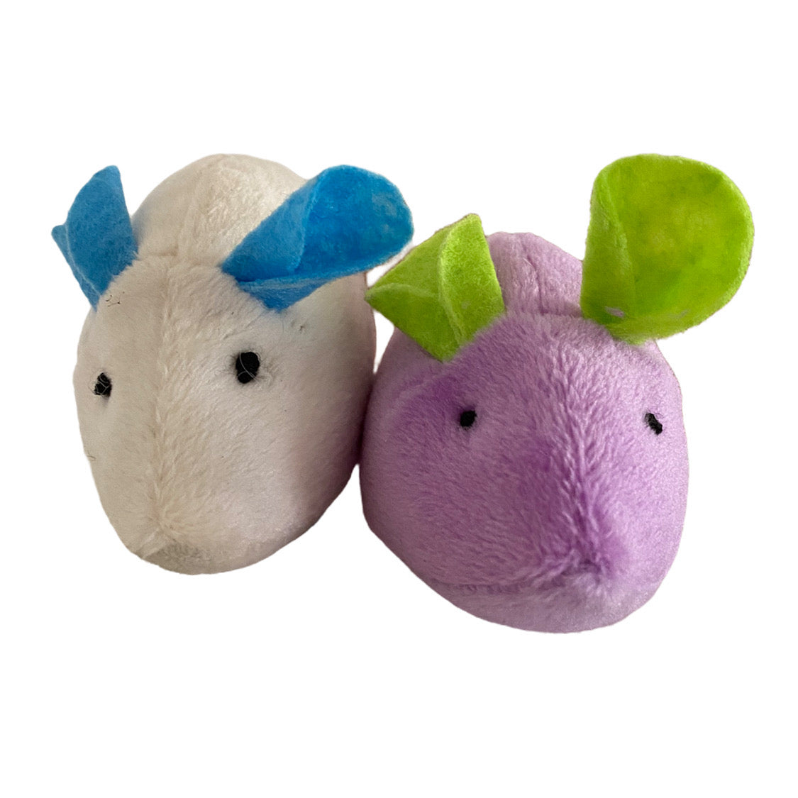 Set de 2 peluches de ratón