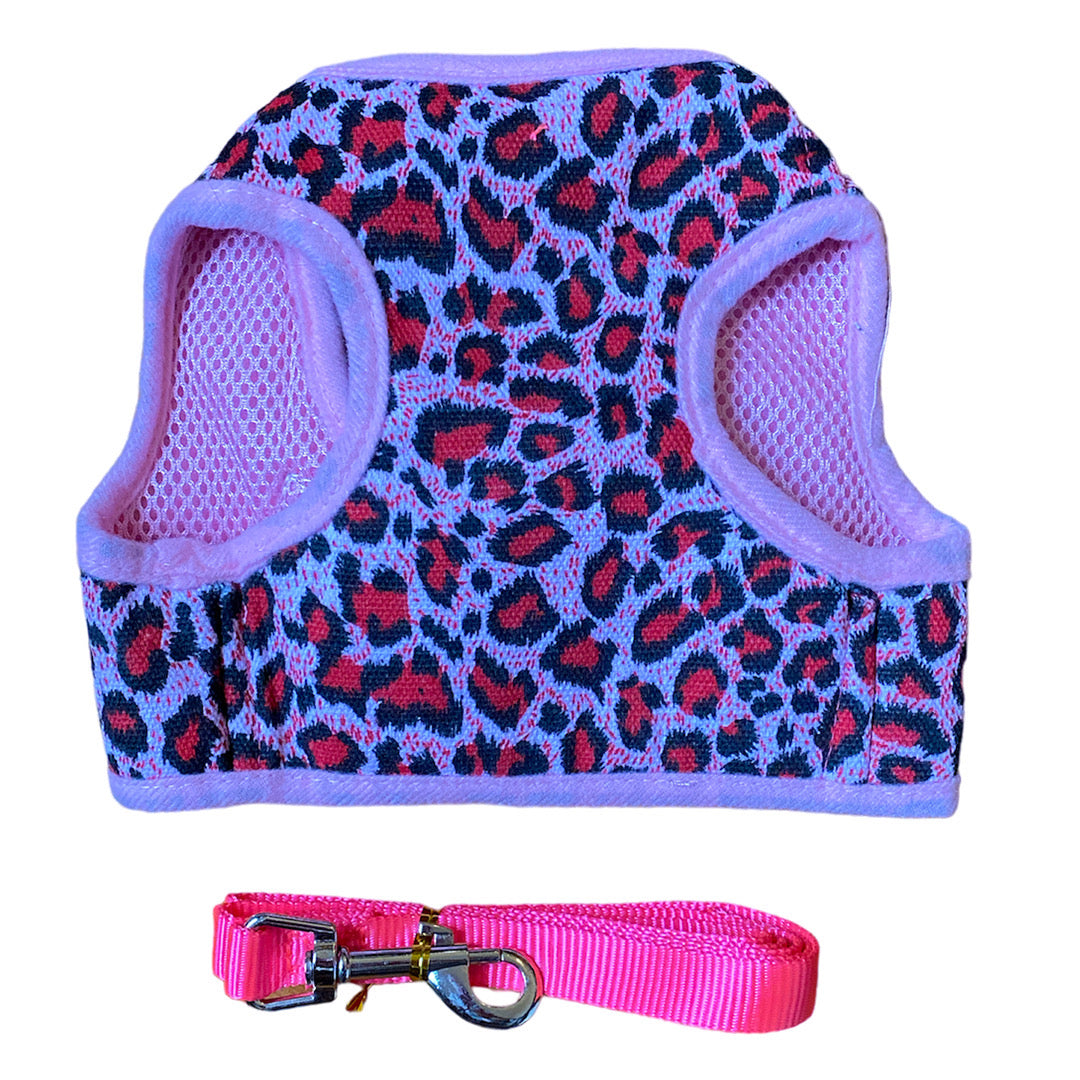 Pechera estampado leopardo