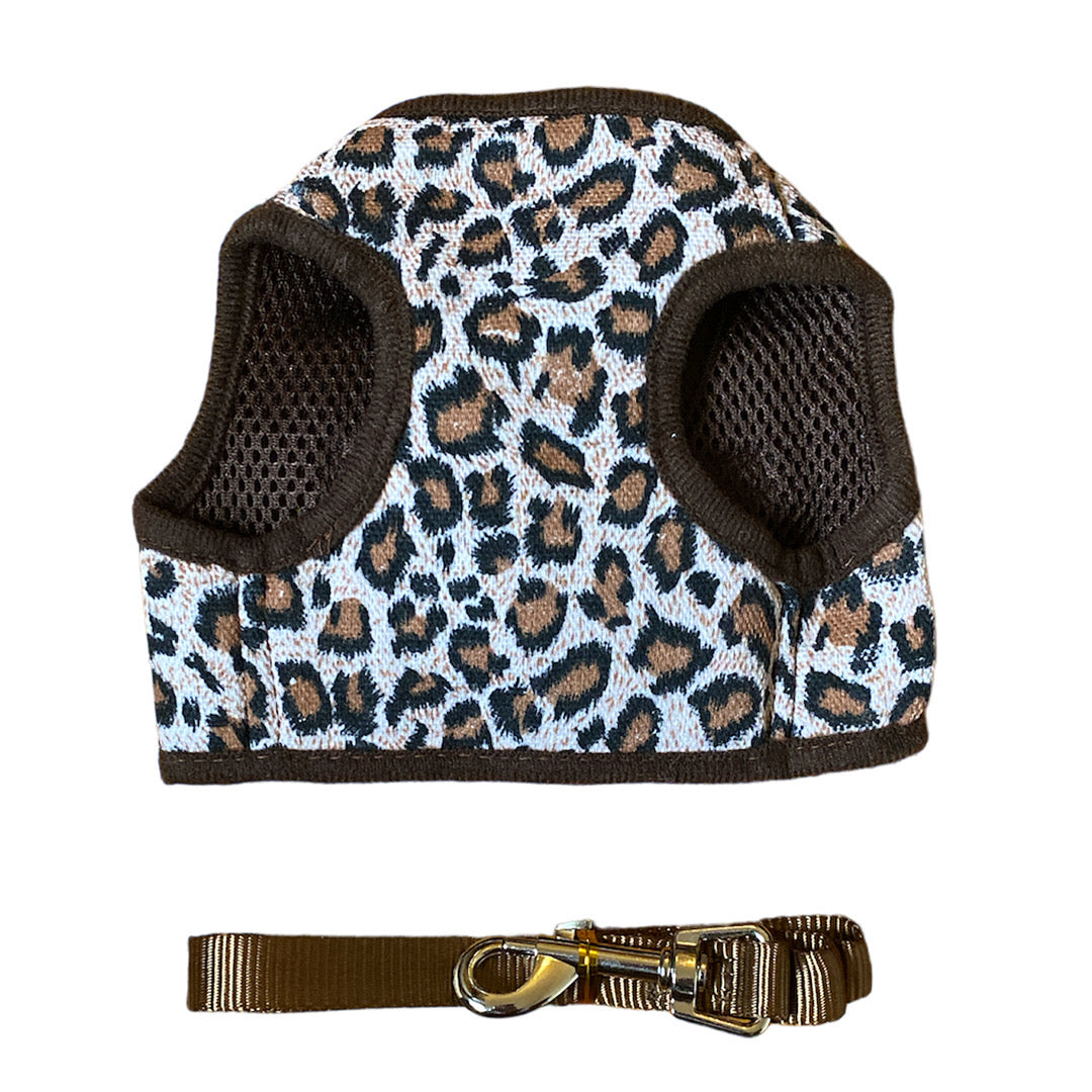 Pechera estampado leopardo