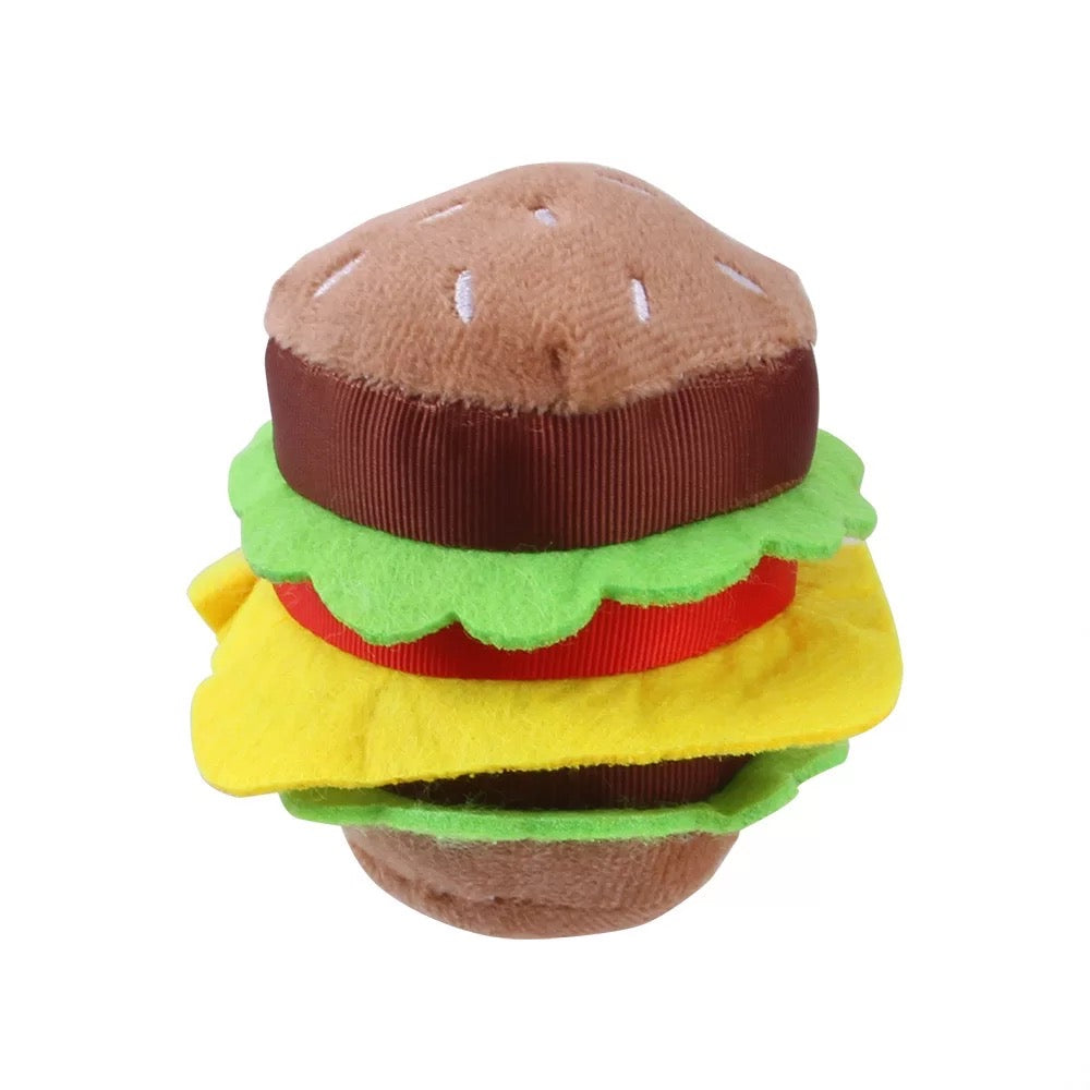 Hamburguesa de peluche