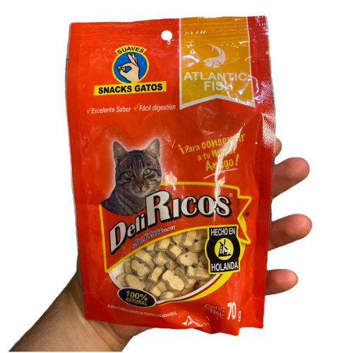 Deliricos Premios Para Gato Bolsa 70g