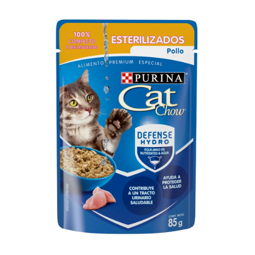 Cat Chow Pouch Esterilizados