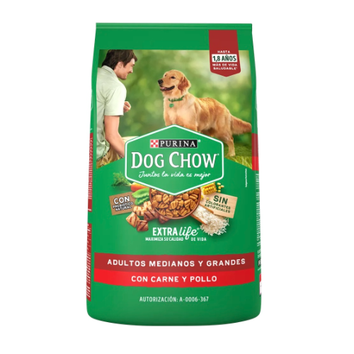 Alimento seco Dog Chow adultos medianos y grandes